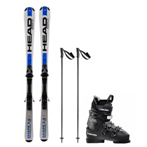 standard ski set